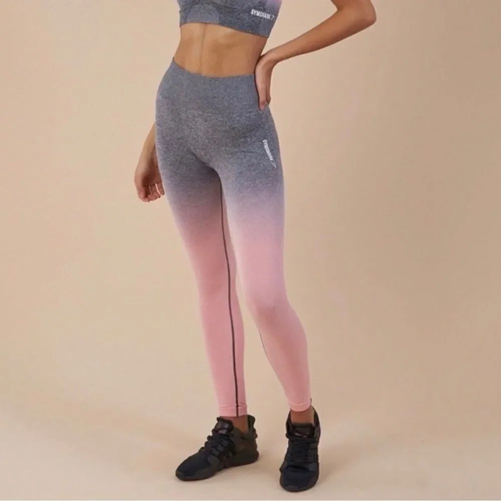 Gymshark Ombre Seamless Legging, Size XS
